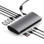 Satechi ST-UCT4DM replicatore di porte e docking station per notebook Cablato Thunderbolt 4 (ST-UCT4DM)