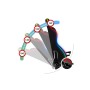 Huzaro Ranger 6.0 RGB Sedia per gaming universale Seduta a dondolo (culla) Nero (HZ-Ranger 6.0 RGB Mesh)