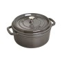 Staub 40509-312-0 padella 5,25 L Rotondo Grafite, Grigio (40509-312-0)