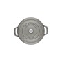 Staub 40509-312-0 padella 5,25 L Rotondo Grafite, Grigio (40509-312-0)
