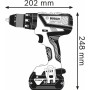 Bosch Akku-Bohrschrauber 12 V Li-Ion 1300 Giri/min Nero, Blu, Rosso (060186810F)