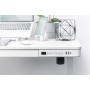 Elektrisch hhenverstellbarer Schreibtisch mit USB-Ladestation und Schublade DA-90406 (wei)