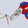 Gewinkelte Elektrikerschere 95 05 20 SB (rot/blau)