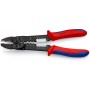 Crimpzange 97 32 240 (rot/blau, Abisolieren, Crimpen 0,5 - 6,0mm)