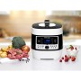 Dampfdruck- & Multikocher "MeinHans" (wei/schwarz, 1.000 Watt, 6 Liter) (MD 1000)