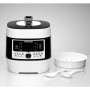 Dampfdruck- & Multikocher "MeinHans" (wei/schwarz, 1.000 Watt, 6 Liter) (MD 1000)