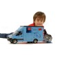 MB Sprinter Tiertransporter mit Pferd (blau) (02674)