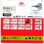 Universaldbel UX 10x60 (hellgrau, 25 Stck) (62761)