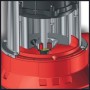 Schmutzwasserpumpe GC-DP 1340 G, Tauch- / Druckpumpe (rot/silber, 1.300 Watt) (4170742)