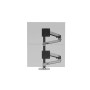 Ergotron LX Series LX Dual Stacking Arm Tall Pole 101,6 cm (40") Morsa Alluminio (45-549-026)