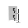 Ergotron LX Series LX Dual Stacking Arm Tall Pole 101,6 cm (40") Morsa Alluminio (45-549-026)