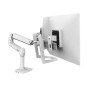 Ergotron LX Series 98-037-062 supporto da tavolo per Tv a schermo piatto 25,4 cm (10") Bianco (98-037-062)