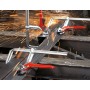Hebelzwinge classiX GSH25 (silber/rot, 250 / 120)