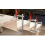 Hebelzwinge classiX GSH25 (silber/rot, 250 / 120)