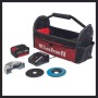 Akku-Winkelschleifer TC-AG 18/115 Li Kit, 18Volt (rot/schwarz, Li-Ion-Akku 4,0Ah) (4431134)