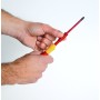 Schraubendreher mit Bithalter electric slimVario Starter-Set (rot/gelb, 17-teilig, mit slimBits) (36068)