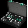 8100 SA 4 Zyklop Speed-Knarrensatz, zllig, 1/4" (schwarz/grn, 41-teilig, Speed-Knarre mit schwenkbarem Kopf) (05003535001)