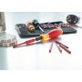 Drehmoment-Schraubendreher Set TorqueVario-S electric (rot/gelb, 19-teilig, 0,8 - 5Nm) (36791)