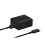 Samsung Caricabatteria Super Fast Charging (50W) con doppia porta USB-C e con cavo USB-C to USB-C (EP-T5020XBEGEU)