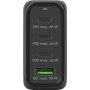 USB-C Multiport-Schnellladegert, PD, GaN, 68 Watt (schwarz, 3x USB-C, 1x USB-A, Power Delivery, QuickCharge) (64819)