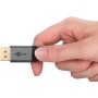 Plus DisplayPort  HDMI Adapterkabel, 4K @ 60Hz (grau, 1 Meter) (65268)