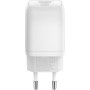 USB-C Schnellladegert Nano, PD, GaN, 65 Watt (wei, 1x USB-A, 2x USB-C PD, Charge 3.0) (64754)