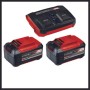 Professional Akku-Rasenmher RASARRO 36/42, 36Volt (2x18V) (rot/schwarz, 2x Li-Ionen Akku 5,2Ah) (3413272)