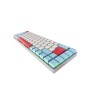 CHERRY MX-LP 2.1 Compact Wireless tastiera Gaming RF senza fili + Bluetooth QWERTZ Tedesco Bianco (G80-3860LVADE-0)