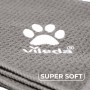 Pet Pro Microfaser-Handtuch XL (grau, Gre XL, 65 x 100cm) (172670)