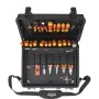 Werkzeug-Set Elektriker Competence XL (rot/gelb, 81-teilig, mit Koffer) (40523)