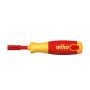 Schraubendreher mit Bit Magazin LiftUp electric (rot/gelb, 7-teilig) (41235)