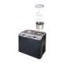 Unold Doppio Gelatiera compressore 2,4 L 250 W Nero, Acciaio satinato (48835)