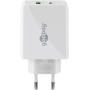 USB-C PD Dual-Schnellladegert 30 Watt (wei, 1x USB-A, 1x USB-C PD) (61674)