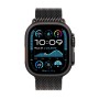 Watch Ultra 2 (schwarz, 49 mm, Milanaise Armband schwarz, Titangehuse, Cellular) (MX5V3FD/A)