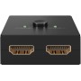 Manuelle HDMI-Umschaltbox 2 auf 1 (4K @ 30Hz), HDMI Switch (schwarz) (58485)