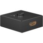 Manuelle HDMI-Umschaltbox 2 auf 1 (4K @ 30Hz), HDMI Switch (schwarz) (58485)