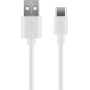 USB-C Ladeset 5 Watt (wei, 1 Meter Kabel USB-A  USB-C) (45300)