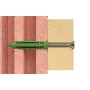 Spreizdbel SX GREEN 8x40 S K (grn, 10 Stck, mit Schraube) (524823)
