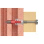 Dbel DUOPOWER 6x30 RB K (hellgrau/rot, 12 Stck, mit Schraube und Aufklebern) (535956)