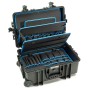 Werkzeugkoffer JUMBO 6700 117.19/P-G (schwarz, mit Gasdruckfedern)