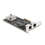 PCI Express x2 Karte zu 2 x RJ45 (81261)