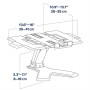 Neo-Flex Notebook Lift Stand (schwarz) (33-334-085)