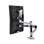 Verlngerungs- und Ringsatz fr LX Monitor Arm, Befestigung/Montage (silber) (97-940-026)
