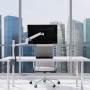 LX Monitor Arm mit hoher Sule (wei) (45-537-216)