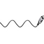 Ethernet-Adapterkabel USB-C 3.2 Gen2  RJ-45 (schwarz/grau, 1 Meter) (74401)
