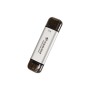 ESD310 2 TB, Externe SSD (silber, USB-C 3.2 Gen 2 (10 Gbit/s), USB-A 3.2 Gen 2 (10 Gbit/s)) (TS2TESD310S)