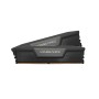 DIMM 64 GB DDR5-6000 (2x 32 GB) Dual-Kit (schwarz, CMK64GX5M2B6000C30, Vengeance, INTEL XMP)
