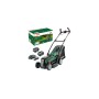 Bosch 37-550 Tagliaerba a spinta Batteria Nero, Verde (06008B9E00)