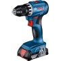 Bosch GSR 18V-45 1900 Giri/min 900 g Nero, Blu, Rosso (06019K3202)