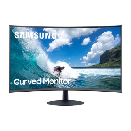 Samsung C24T550FDR 61 cm (24") 1920 x 1080 Pixel Full HD Nero, Blu, Grigio (LC24T550FDRXEN)